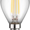 Lampadina Mini Globo E14 a Filamento Bianco Caldo 4W, Classe E