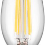 Lampadina LED Candela E14 Bianco Caldo 6W Filamento Classe C