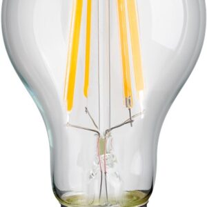 Lampadina LED E27 Bianco Caldo 11W Trasparente con Filamento, Classe D