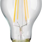 Lampadina LED E27 Bianco Caldo 7W con Filamento Classe E Trasparente