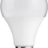 Lampadina LED E27 Bianco Caldo 8.5W Satinata, Classe F