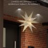 Stella di Natale LED 3D ø 56 cm Funzionamento a Batteria - immagine 5