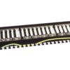 Pannello Patch STP 24 Posti RJ45 19'' 0.5U Cat.6 Nero - immagine 5