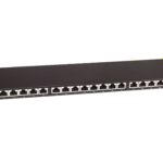 Pannello Patch STP 24 Posti RJ45 19'' 0.5U Cat.6 Nero