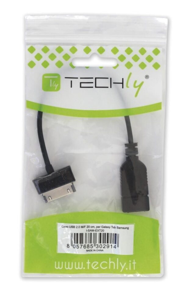 Cavo Adattatore OTG USB per Samsung Galaxy TAB 30 pin - immagine 2