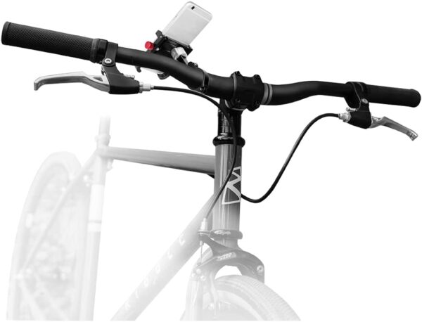 Supporto da Bicicletta per Smartphone 3.5''-7'' Fissaggio Verticale - immagine 8