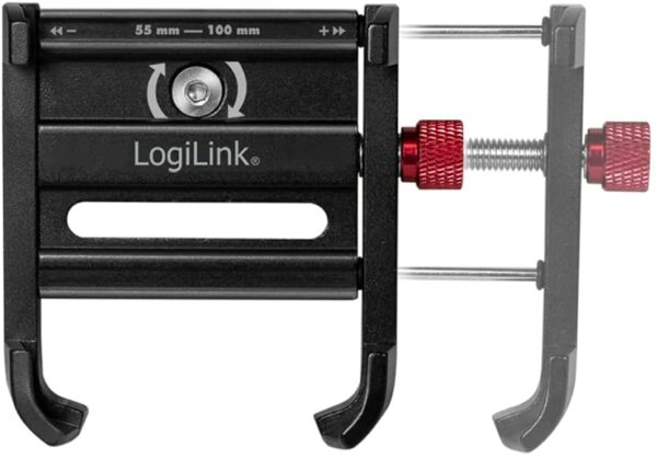 Supporto da Bicicletta per Smartphone 3.5''-7'' Fissaggio Verticale - immagine 10