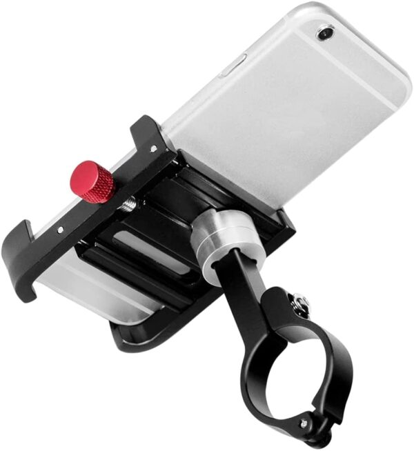 Supporto da Bicicletta per Smartphone 3.5''-7'' Fissaggio Verticale - immagine 9