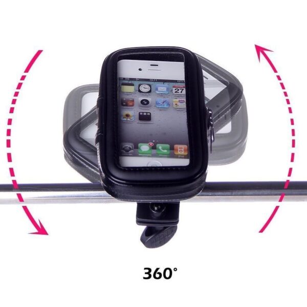 Custodia Impermeabile per Smartphone da Bici fino a 5 pollici - immagine 4