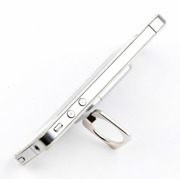 Anello e Supporto per Smartphone Silver - immagine 4
