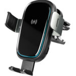 Supporto da Auto Ricarica Wireless per Smartphone da Presa d'aria