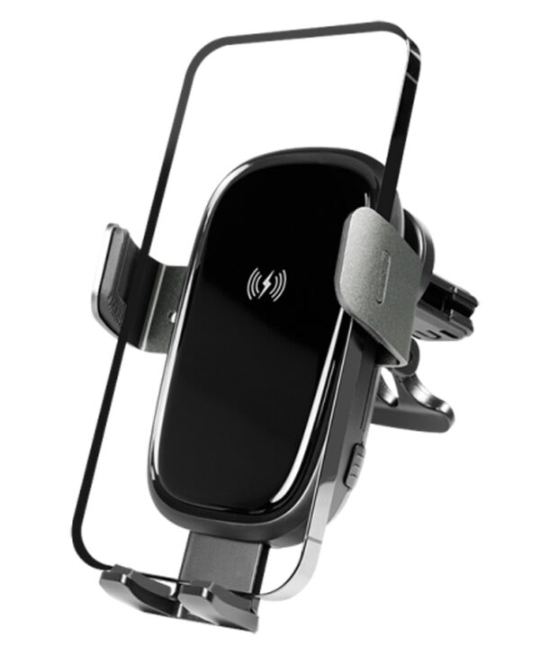 Supporto da Auto Ricarica Wireless per Smartphone da Presa d'aria - immagine 2