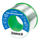 Stagno in Rotolo per Saldatura Senza Piombo Rame 0,7% &oslash; 1 mm 100g