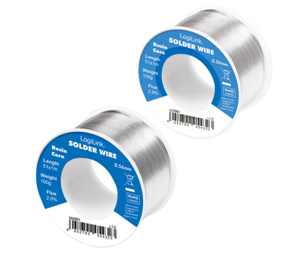 Stagno in Rotolo per Saldatura Rame 2% diam. 0,56 mm 100g - immagine 4