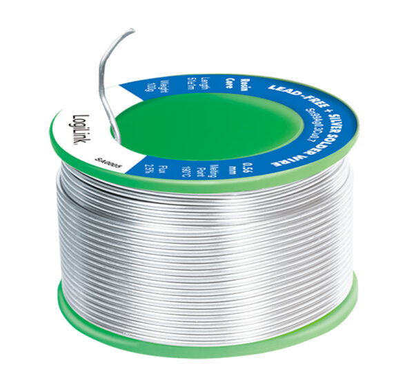 Stagno in Rotolo per Saldatura Senza Piombo Argento 0,3% Rame 0,7% ø 0,56 mm 100g - immagine 2