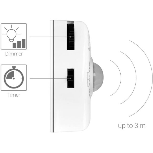 Striscia LED Sensore di Movimento e Alimentatore per il Letto 1,2m - immagine 5