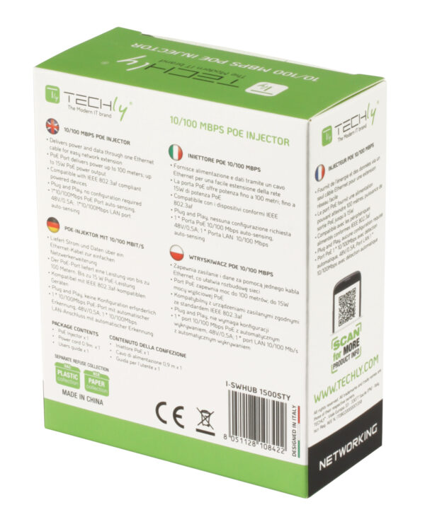 Iniettore PoE 10/100 Mbps - immagine 6