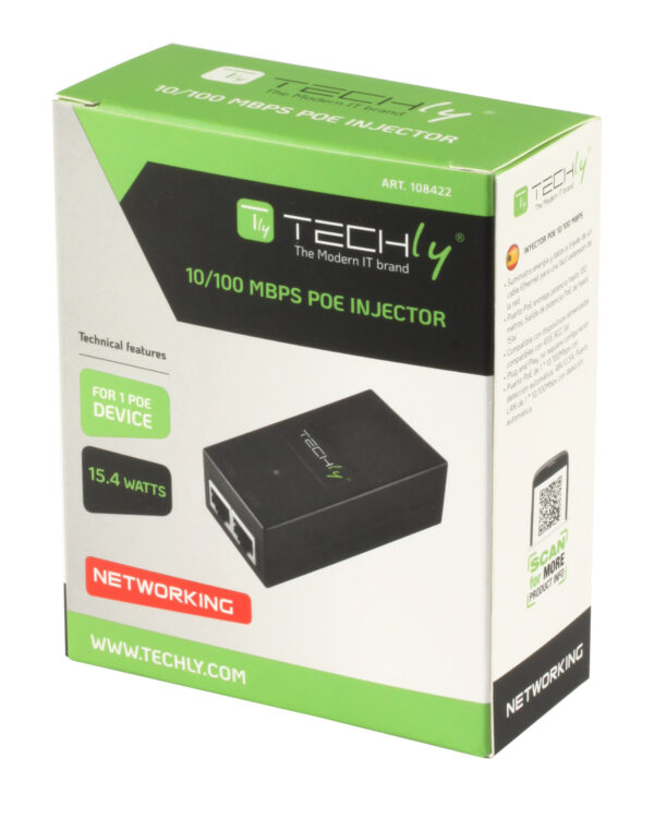Iniettore PoE 10/100 Mbps - immagine 2