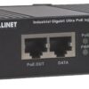 Iniettore Industriale per Guida DIN Gigabit Ultra PoE 60W - immagine 3