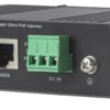 Iniettore Industriale per Guida DIN Gigabit Ultra PoE 60W