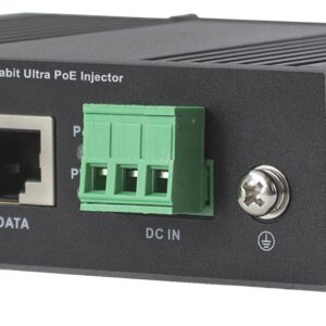 Iniettore Industriale per Guida DIN Gigabit Ultra PoE 60W