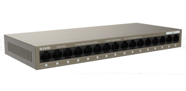 Switch 16 porte Gigabit Ethernet 2000Mbps, TEG1016M - immagine 3