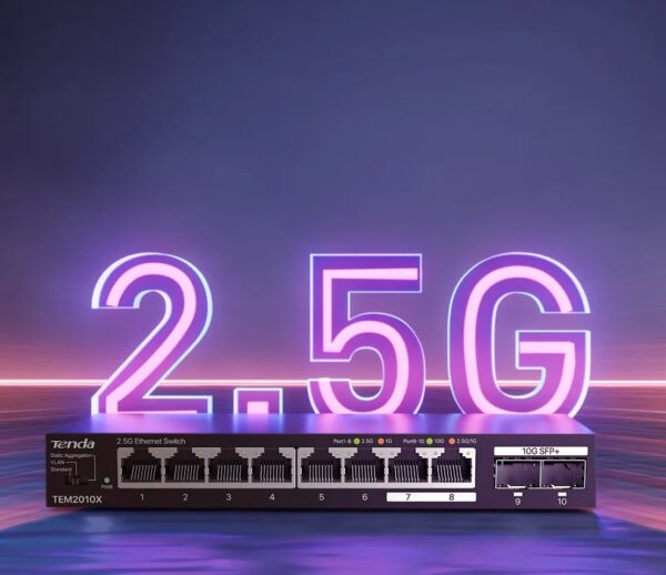 Switch con 8 porte 2.5G Ethernet e 2 porte SFP+ da 10G, TEM2010X - immagine 4