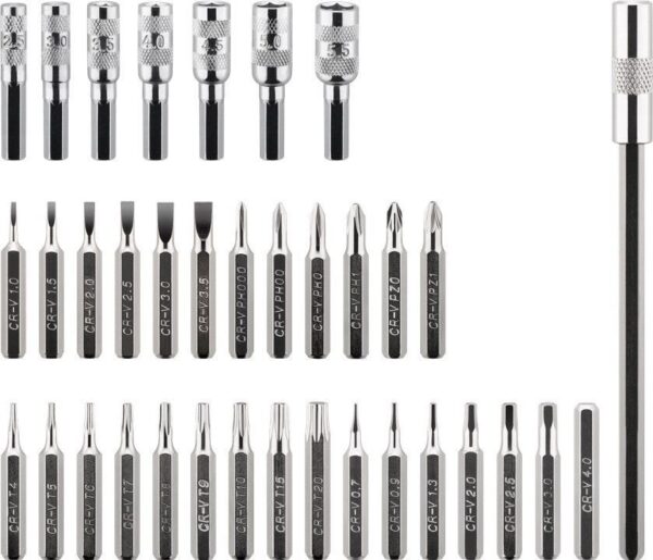 Kit Mini Valigetta 37 Cacciaviti di Precisione - immagine 5