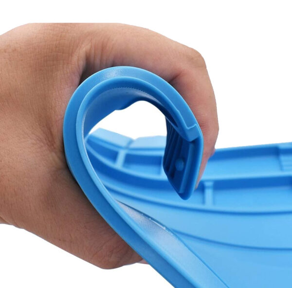 Tappeto da Saldatura e Riparazione Antistatico Antiscivolo Magnetico 45 x 30 cm in Silicone Blu - immagine 8