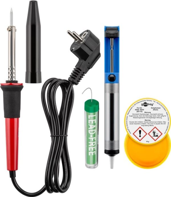 Kit Valigetta di 20 Attrezzi con Set di Saldatura in Pratica Custodia - immagine 3