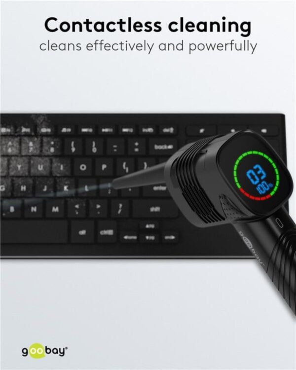 Kit di Pulizia Elettrico per PC Soffiatore ad Aria con 5 Ugelli Intercambiabili - immagine 5