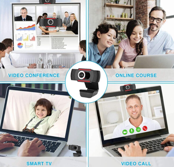 Webcam USB 720p con Riduzione del Rumore - immagine 8