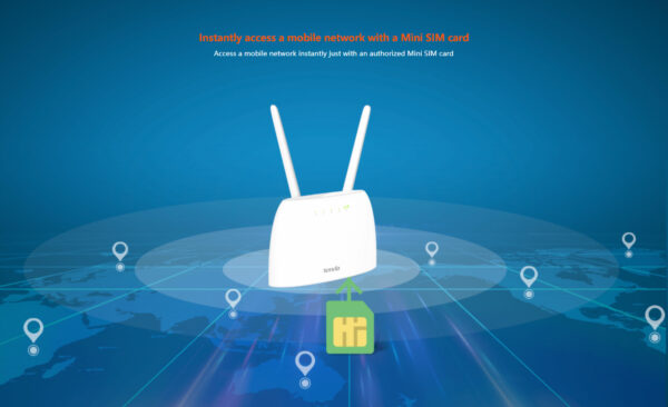 Router Wireless 300Mbps 4G VoLTE, 4G06 - immagine 6
