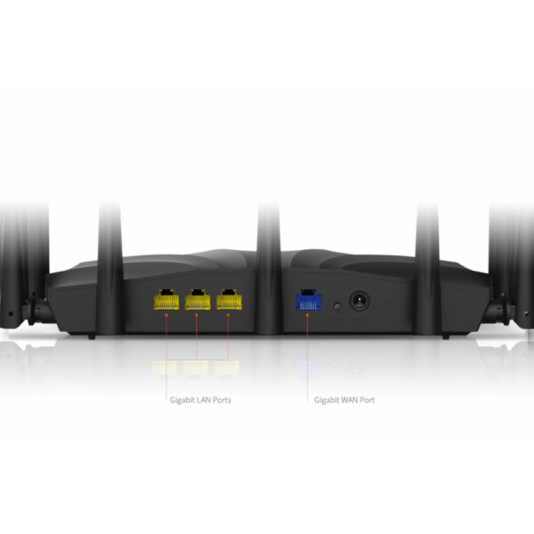 Dual-Band Gigabit WiFi Router 7 Antenne 2033 Mbps, AC23 - immagine 5