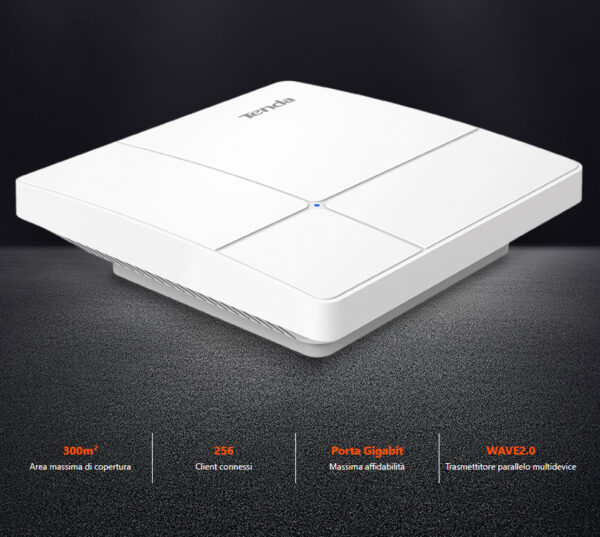 Access Point Wireless da Soffitto AC1200 Dual Band Gigabit Wave 2, I24 - immagine 4