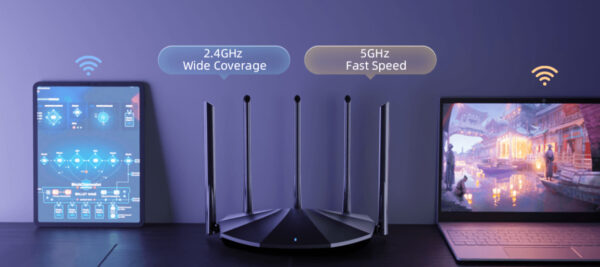 Router Wireless Dual-band Gigabit Ethernet, TX2 PRO - immagine 10