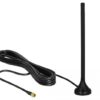 Antenna LTE Omnidirezionale Fissa SMA 3-5dBi 12,5cm Cavo RG-174 A/U