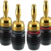 Connettore a Banana SimpleLock 6.0 mm² 2 coppie (2x2 connettori)