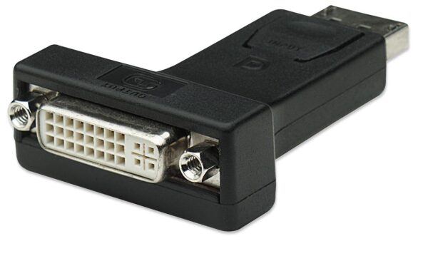 Adattatore DisplayPort DP Maschio a DVI-I 24+5 Femmina - immagine 3