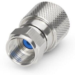 Confezione 10 Adattatori F per Cavi Diametro 6,8/7mm