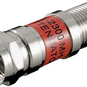 Attenuatore SAT 10dB F/F Maschio/Femmina