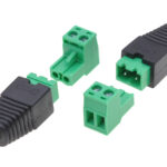 Adattatore Plug DC 2.5x5.5 mm Maschio Terminal Block 2 pin