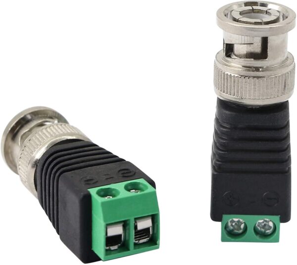 Adattatore Connettore Terminal Block 2-pin a BNC Maschio - immagine 2