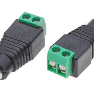 Adattatore Alimentazione Plug DC 5.5x2.1mm Femmina Terminal Block 2 pin