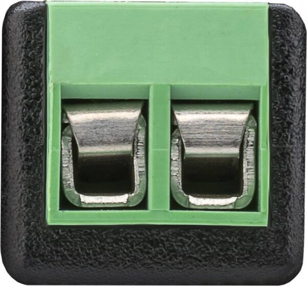 Adattatore Connettore Terminal Block 2-pin a RCA maschio - immagine 2