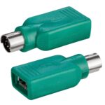Adattatore Convertitore PS2 Maschio USB A Femmina per Tastiera e Mouse