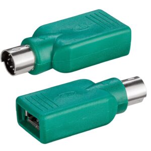 Adattatore Convertitore PS2 Maschio USB A Femmina per Tastiera e Mouse