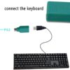 Adattatore Convertitore PS2 Maschio USB A Femmina per Tastiera e Mouse - immagine 5