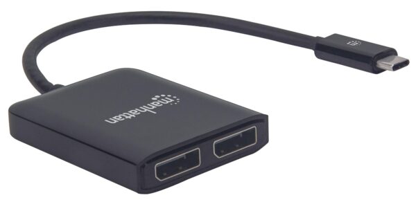 Adattatore Convertitore USB-C™ a 2x DisplayPort Hub MST - immagine 2