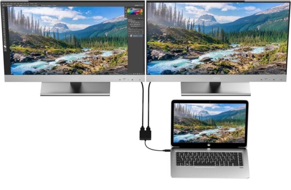 Adattatore Convertitore USB-C™ a 2x HDMI 4K - immagine 5